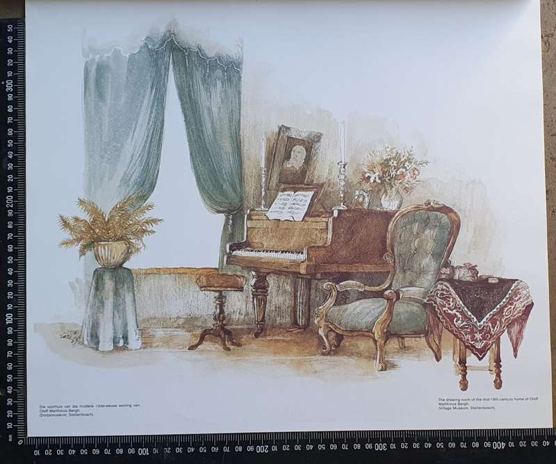 Print of a painting by Coza Coetzee as per photo