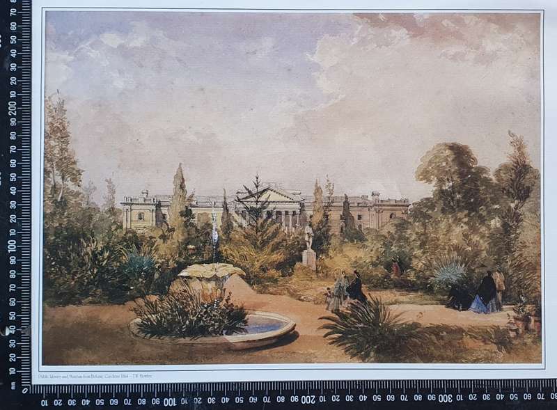 Print of a painting by Thomas William Bowler (1812-1869) as per photo