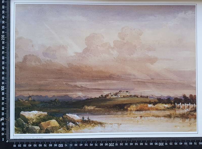 Print of a painting by Thomas William Bowler (1812-1869) as per photo