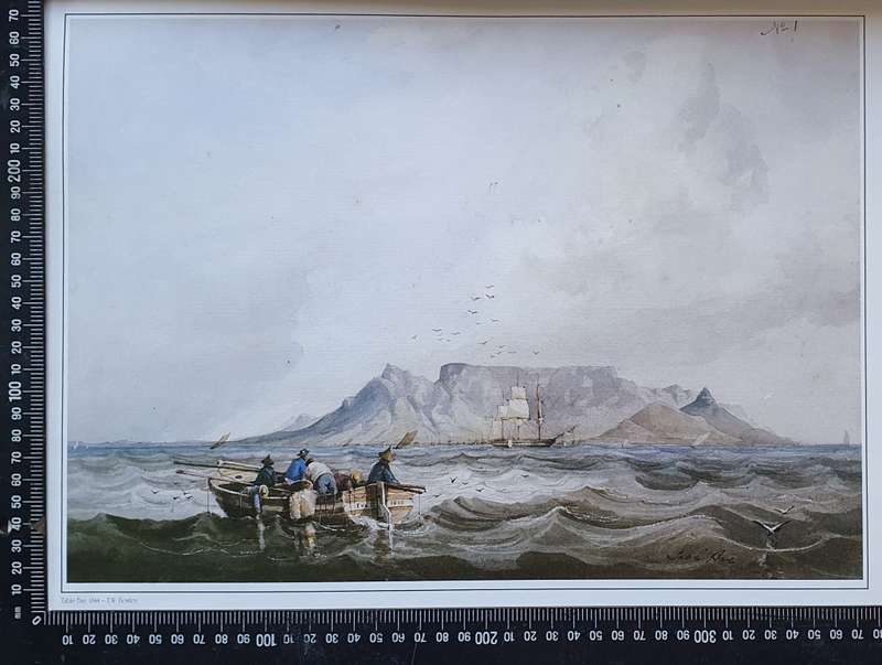 Print of a painting by Thomas William Bowler (1812-1869) as per photo