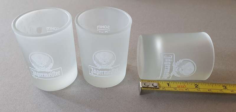 Jagermeister shooter glasses