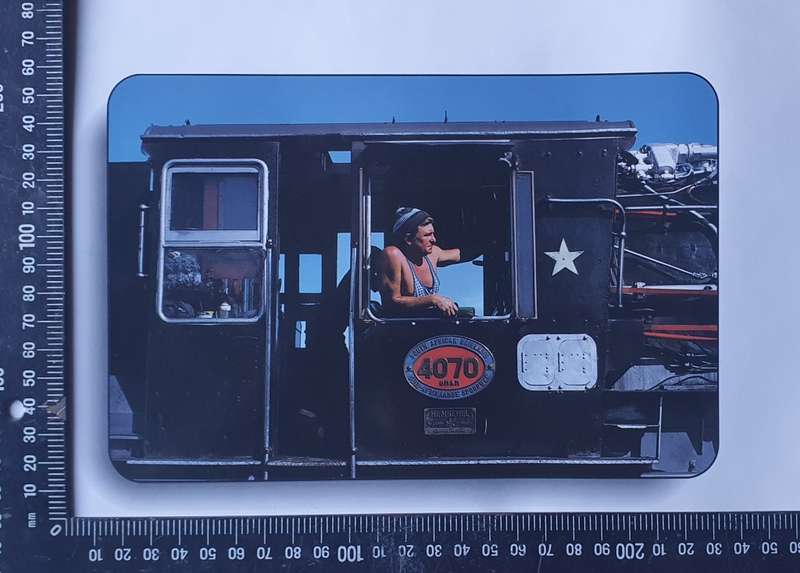 Print of a Steam locomotive as per photo