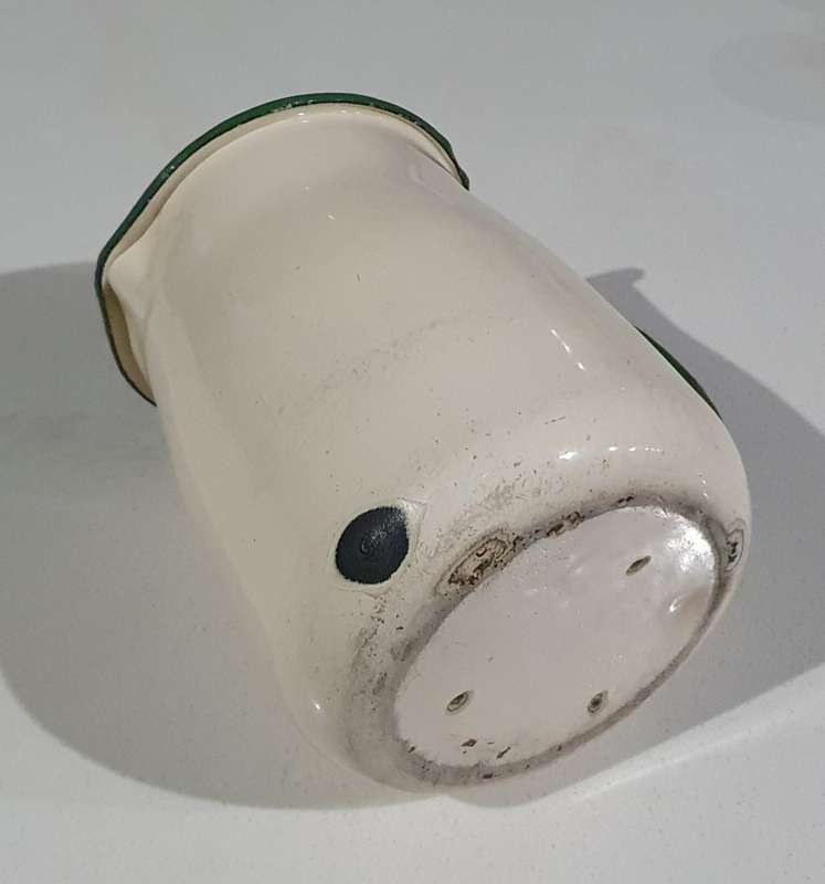 Vintage medium Enamel jug as per photo