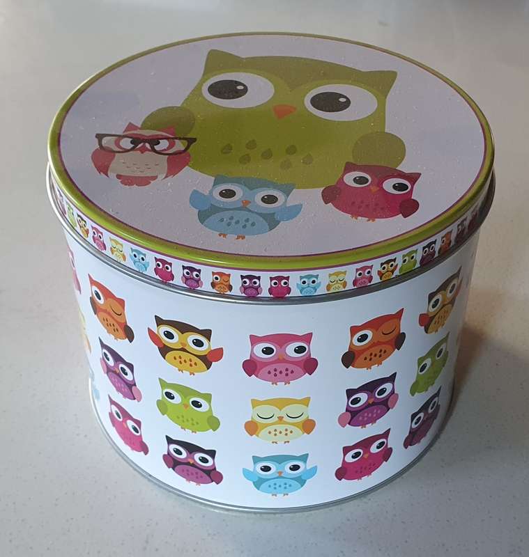 OWLS tin as per photos