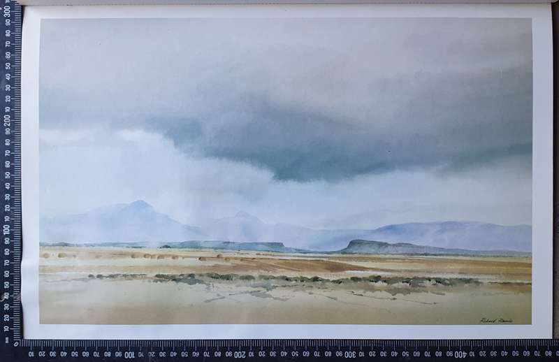 Print of a painting by RICHARD RENNIE as per photo