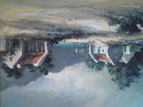 Johann van Rensburg - 400x300mm oil