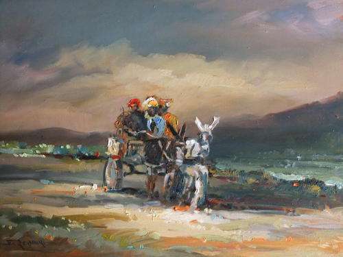 Johann van Rensburg - oil - 300x400mm