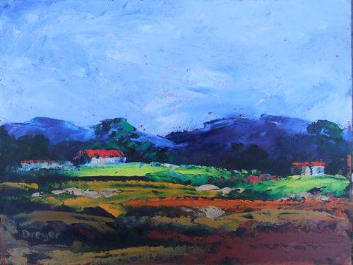 Origianl oiul painting by DREYER!!!