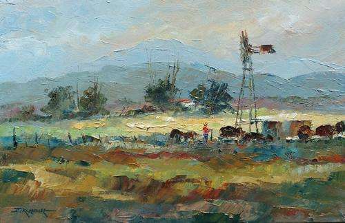 JOHANN VAN RENSBURG - R 2500 OIL PAINTING!!!