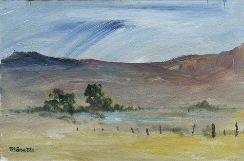 Acrylic painting by MONETTE