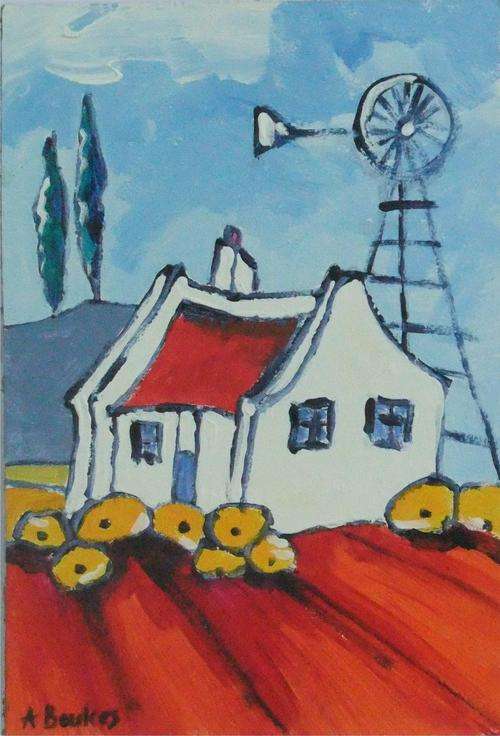 Original painting by A.BEUKES