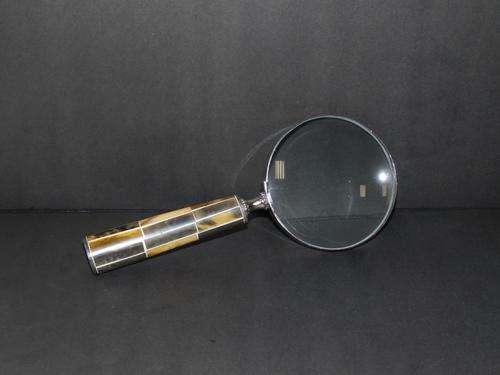 Metal & Glass handmade Magnifying Glass
