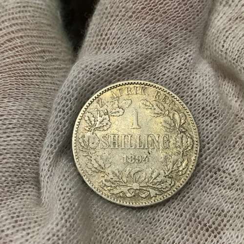 1894 South African Silver 1 shilling
