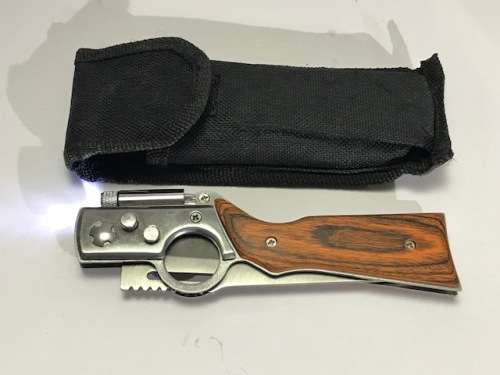 Flip knife with LED light - CLEARANCE SALE      (#47)