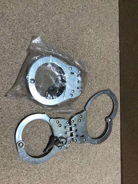 2 x Metal Handcuffs - CLEARANCE SALE