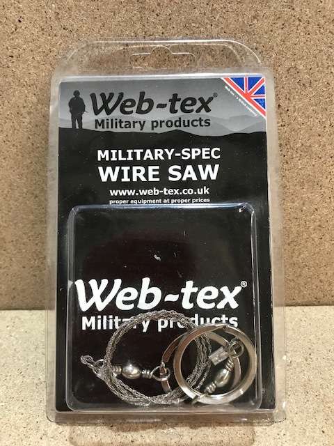 *BLACK FRIDAY - R1 START* - Webtex Wire Survival saw