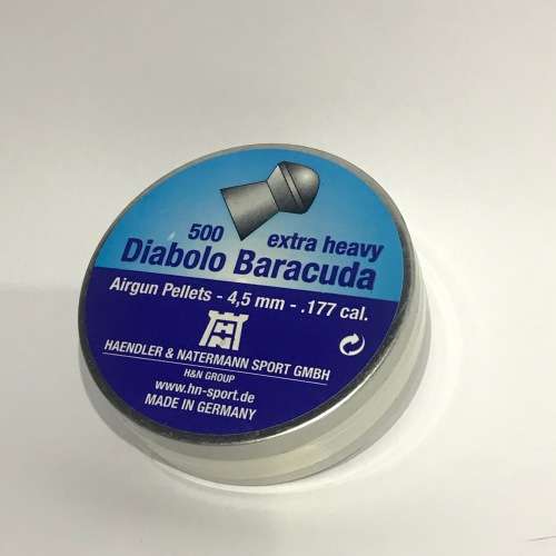 .177 (4.5mm) Diabolo Baracuda 500x Pellets