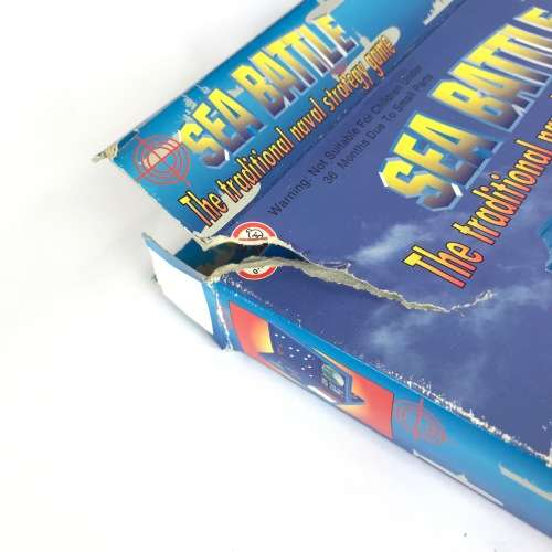Vintage Sea Batlle Boardgame - The Traditional Naval Strategy Game