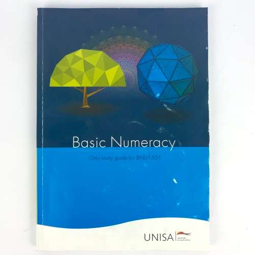 UNISA BNU1501 Study Guide 2018 - Basic Numeracy