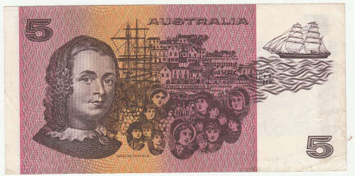 1985 Australia 5 Dollars Johnston/Fraser
