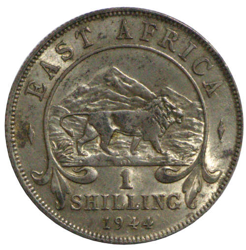 1944 East Africa 1 Shilling