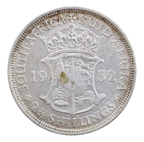 1932 South Africa 2½ Shillings