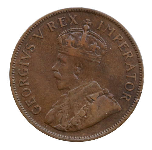 1933 South Africa King George V Penny