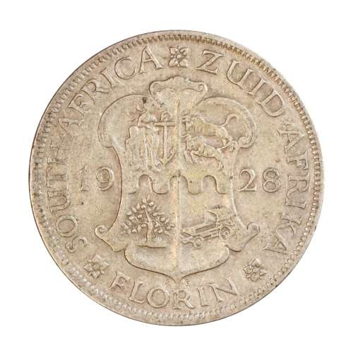 1928 South Africa 2 Shillings