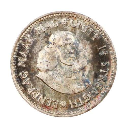 1962 South Africa Proof 2 1/2 cent