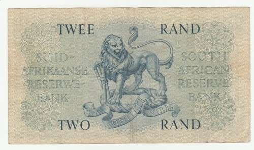 1962 South Africa Type 3 G Rissik First Issue R2  B228-202778