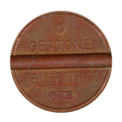 Italy Telephone Token 7903