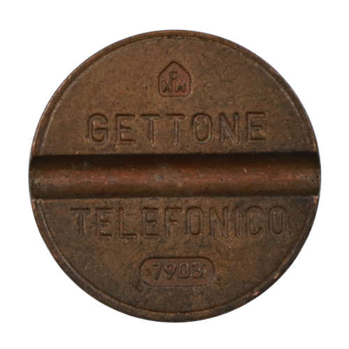 Italy Telephone Token 7903