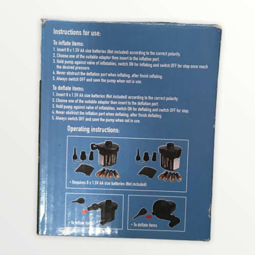 Battery Operated Air Inflator & Deflator