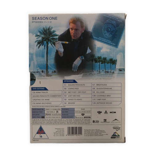 CSI: Miami The Complete Season 1 DVD