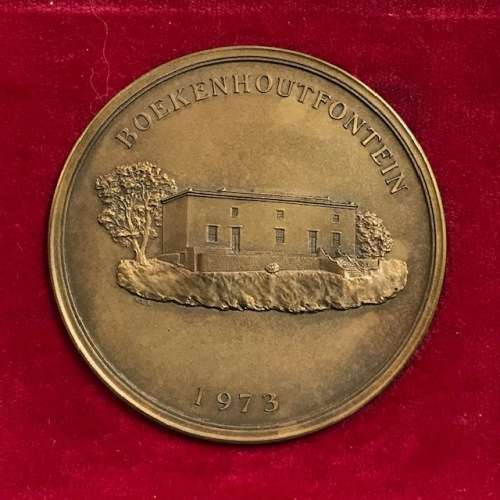 1973 Simon van der Stel Foundation / Krugers Farm Boekenhoutfontein Medal
