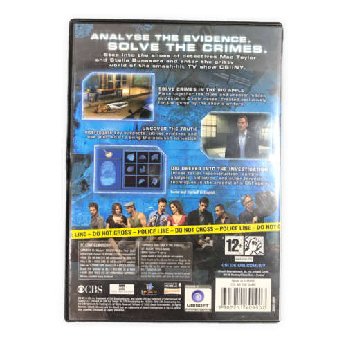 CSI: NY The Game (PC DVD)