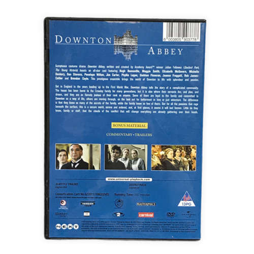 Downton Abbey Season 1 Dvd