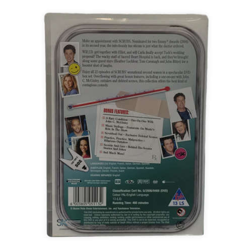 Scrubs The Complete 2nd Season DvD