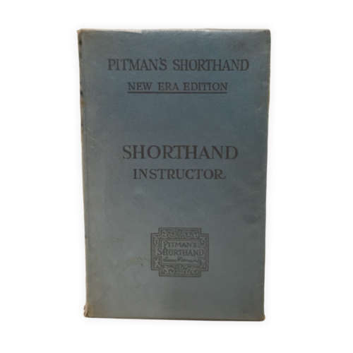 Pitman's Shorthand Instructor New Era Edition 1935 Hardcover