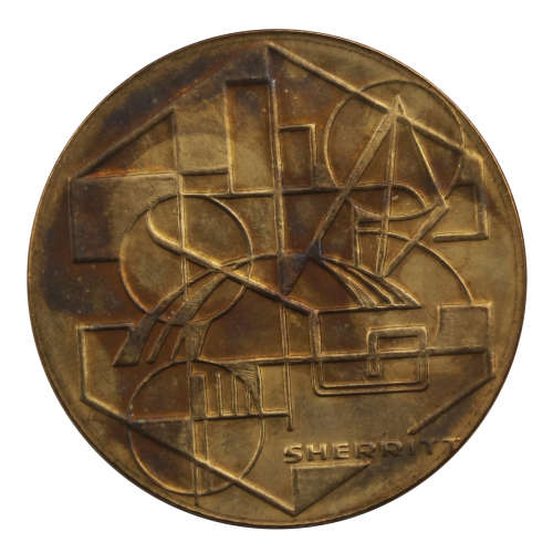 1966 Canada Copper Sherritt Mint Plant Opening Medallion