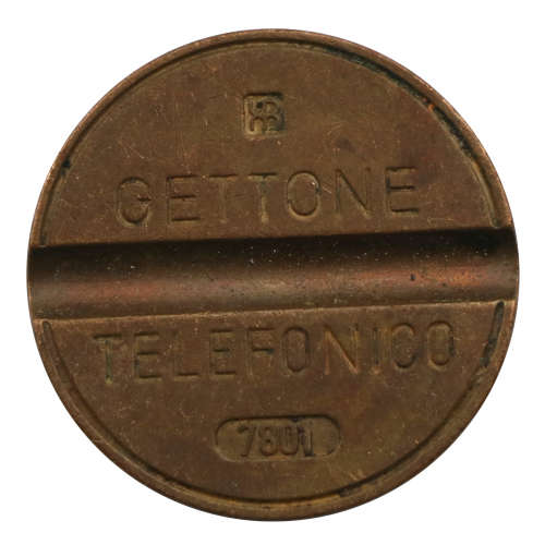 1978 Italy Telephone Token 7801