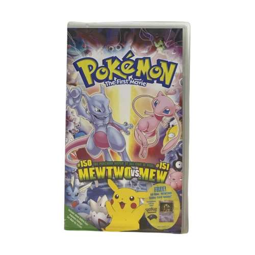 Pokemon The First Movie VHS