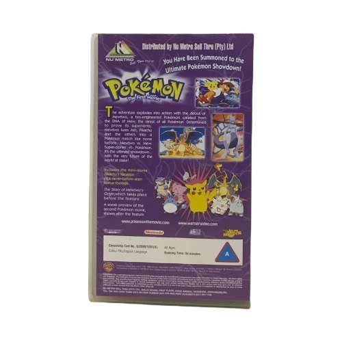 Pokemon The First Movie VHS