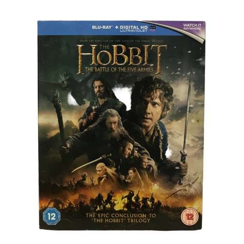 The Hobbit - The Battle Of The Five Armies Blu-Ray Dvd