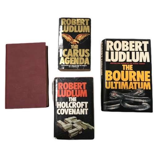 Lot of 4 x Robert Ludlum Books (One bid for all)