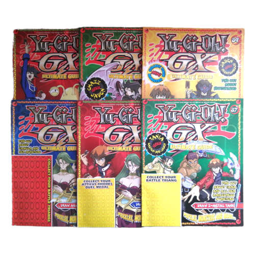 Yu-Gi-Oh! GX Ultimate Guide 37 Magazine Set With 2 Posters 2004 Softcover