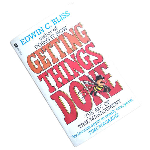 Getting Things Done by Edwin C. Bliss 1986 Softcover