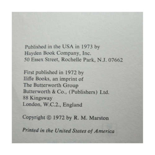 110 Thyristor Projects Using SCR`s And Triacs by R. M. Marston 1973 Softcover