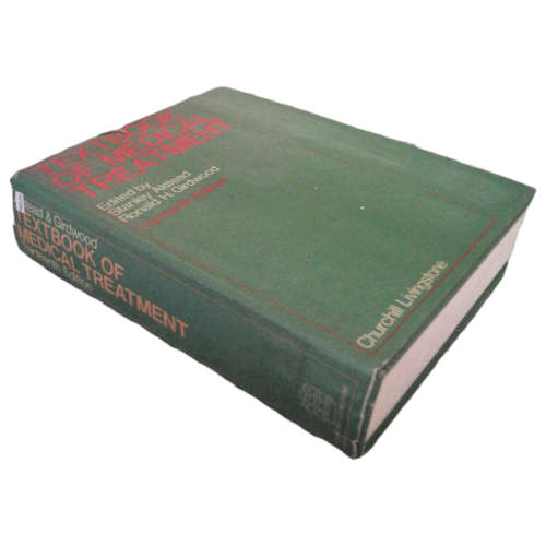 Textbook Of Medical Treatment by Stanley Alstead and Ronald H.  Girdwood 1974 Hardcover w/Dustjacket