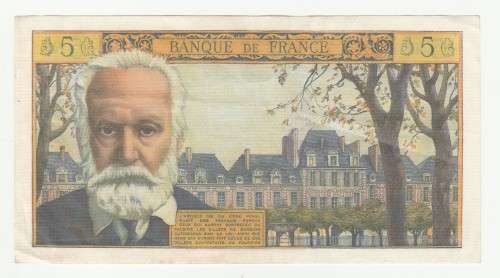 1964 Republic of France 5 Nouveaux Francs